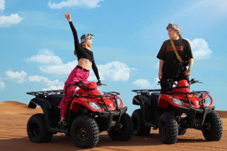 Evening Desert Safari with Quad Bike